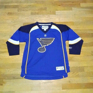 St. Louis Blues Hockey Jersey Reebok NHL YOUTH Large / X-Large